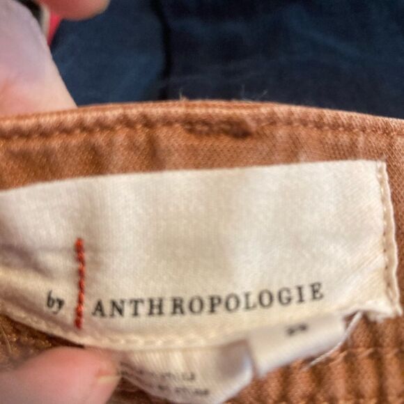 Anthropologie The Wanderer cotton linen utility pants w/ pockets - Picture 6 of 9